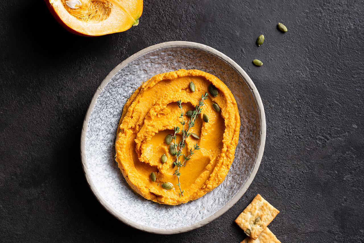 Hummus de calabaza