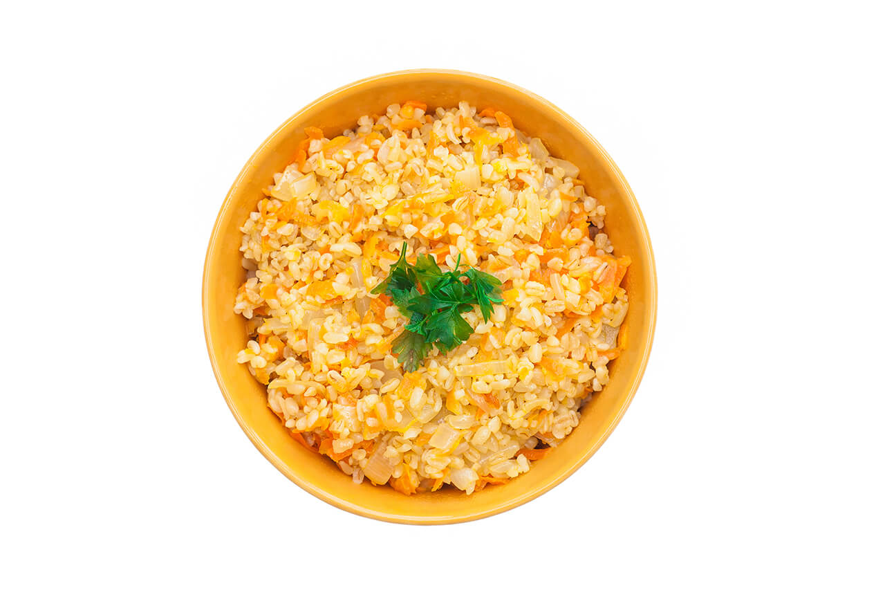 Porridge de pastel de zanahoria
